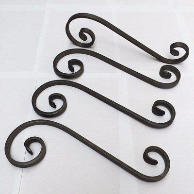 ornamental metal s scroll bracket for awnings and railing|metal scrolls for gates.